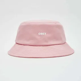 Obey Bold Twill Bucket Hat - Pink Clay