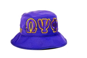 Omega Psi Phi Bucket Hat (Purple or Khaki)