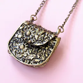 (On Sale!) Purse Locket Necklace