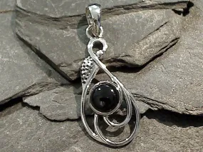 Onyx, Sterling Silver Pendant