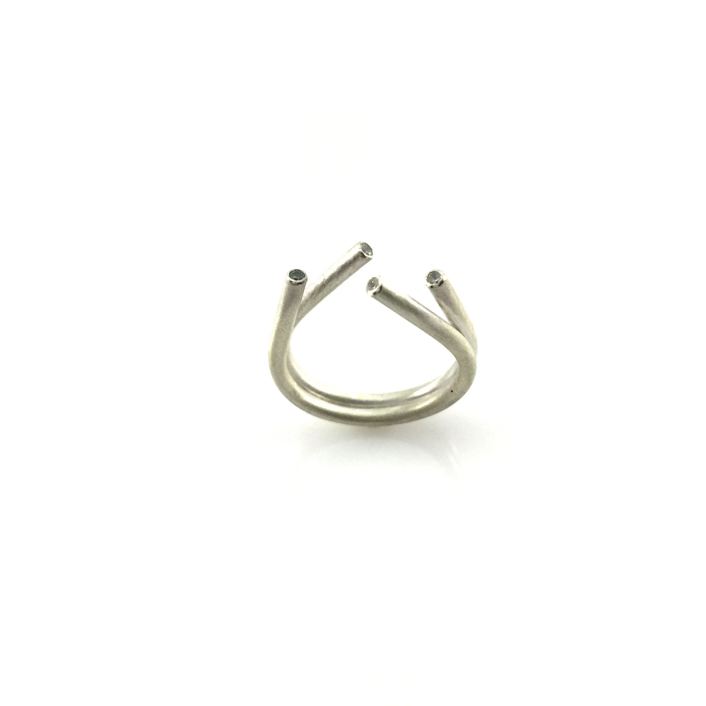 Open Sterling Silver Ring