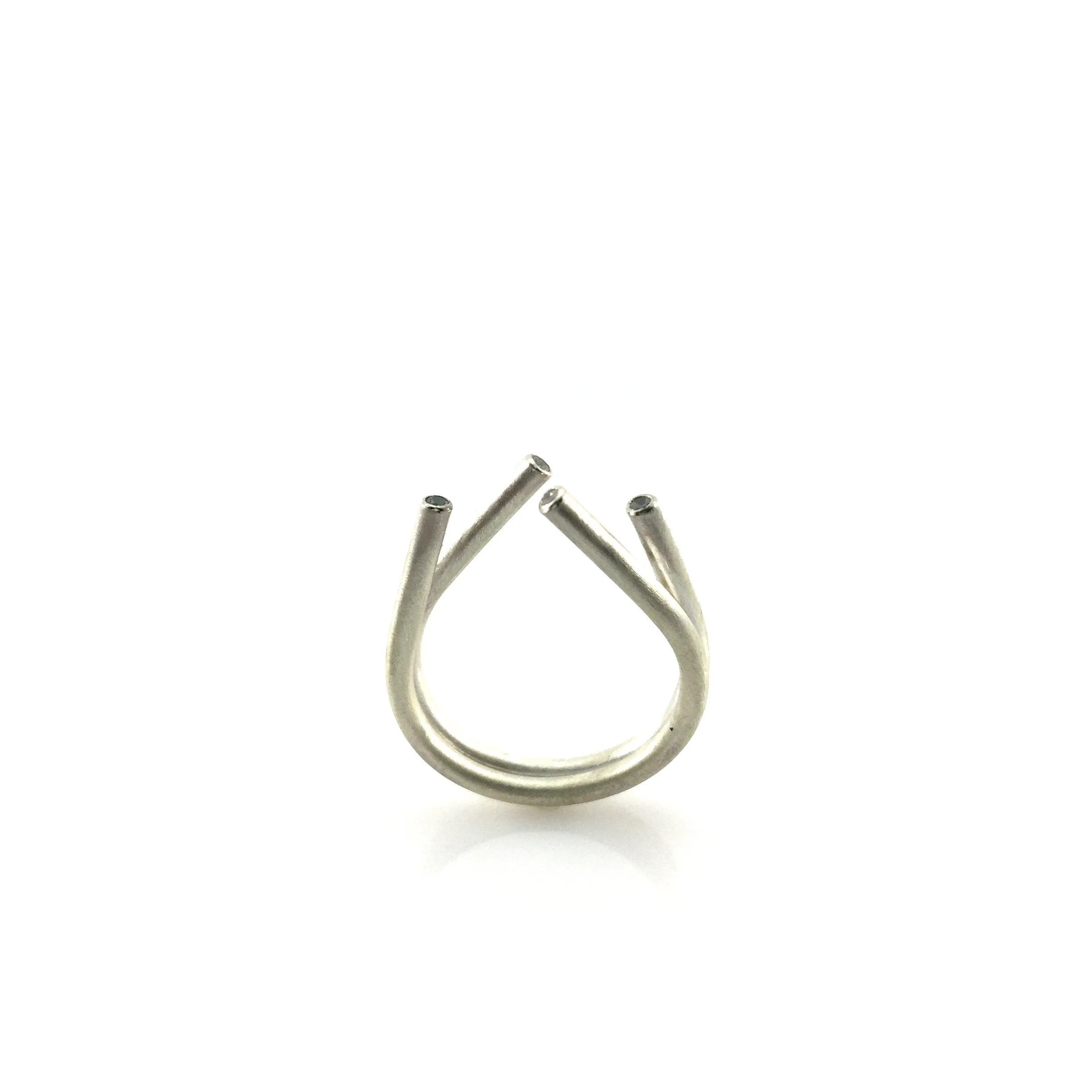 Open Sterling Silver Ring