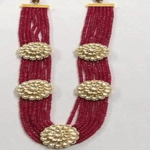 Patchi Kundan Chakra Long Necklace