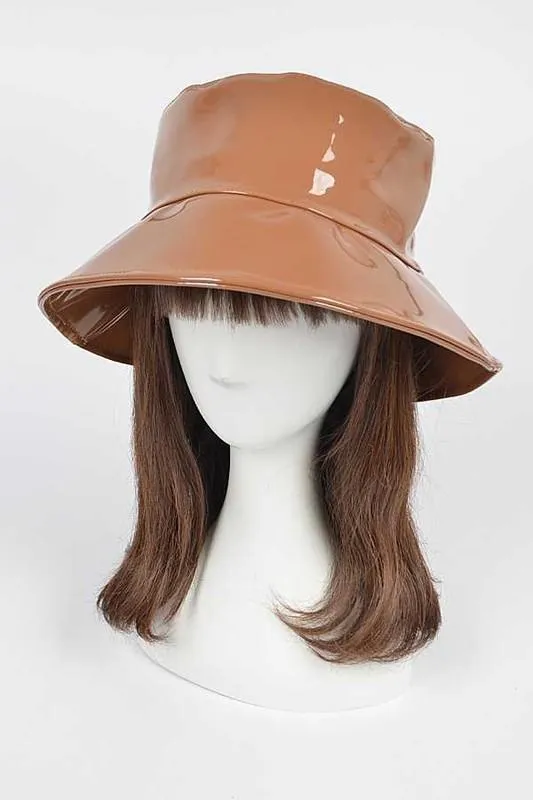 Patent Bucket Hat