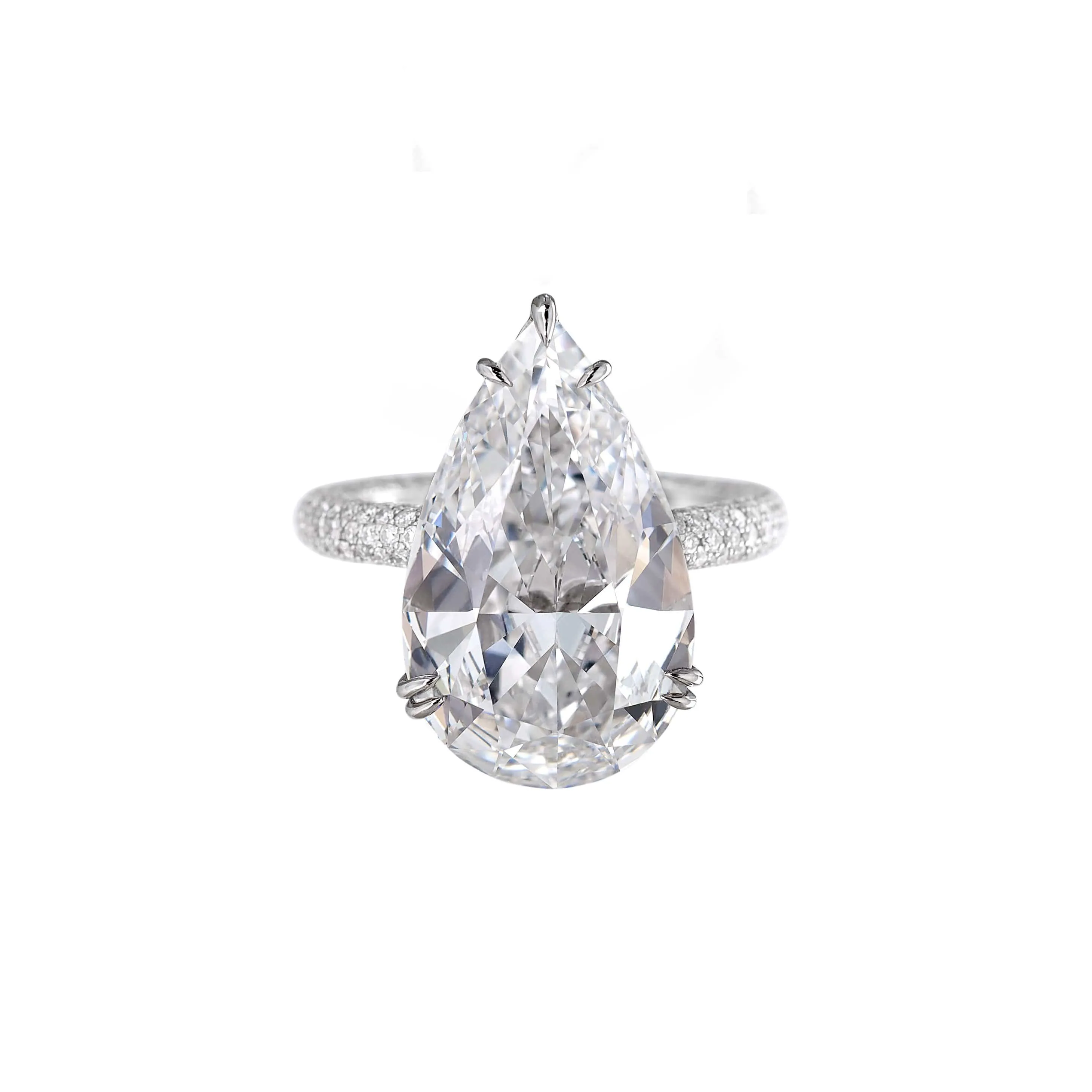 Pear Diamond Engagement Rings