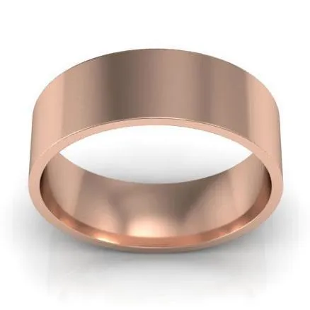 Pipe Cut Wedding Ring for Women 6mm