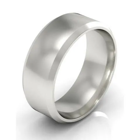 Plain Wedding Band in 14k 7mm