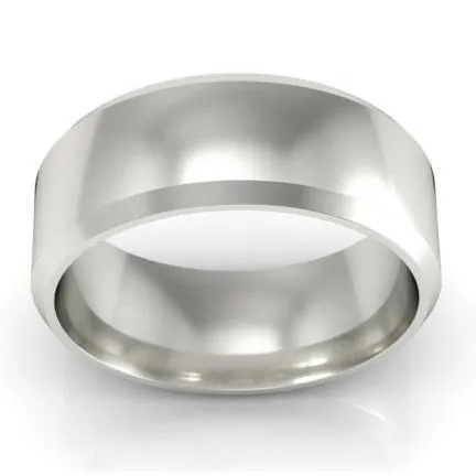 Plain Wedding Band in 14k 7mm