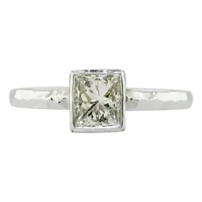 Princess Cut Diamond Handmade Ring