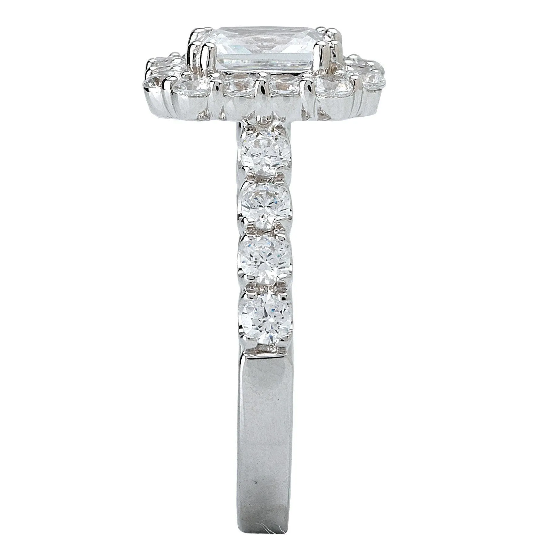 "The Brooklyn" Halo Semi-Mount Diamond Ring