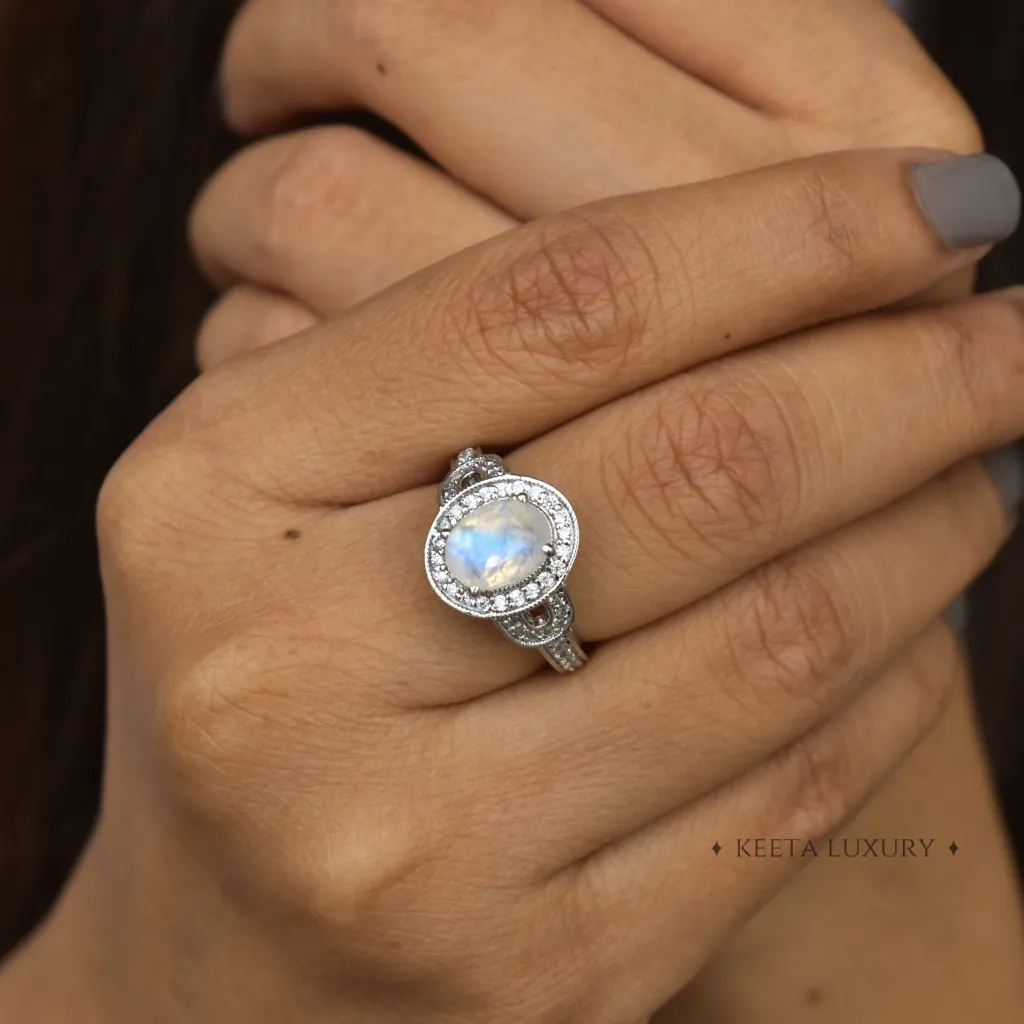 Radiance - Moonstone Ring