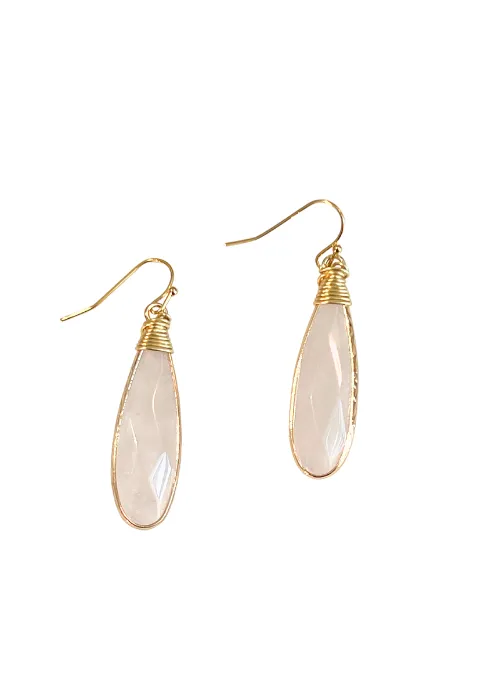 Rene Quartz Earrings