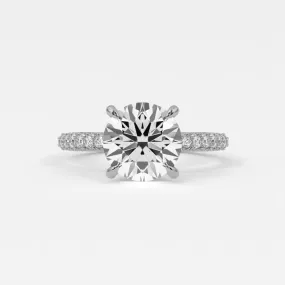 Round Diamond Engagement Rings, Lab Grown