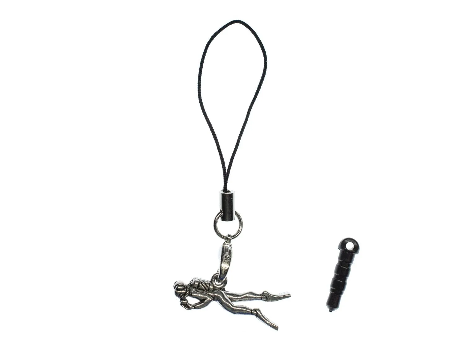 Scuba Diver Cellphone Charms Diving Suit