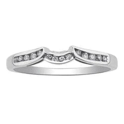 Shaped Diamond Wedding band