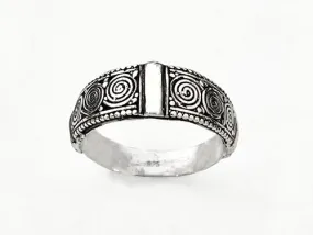 Silver Celtic Spiral Ring