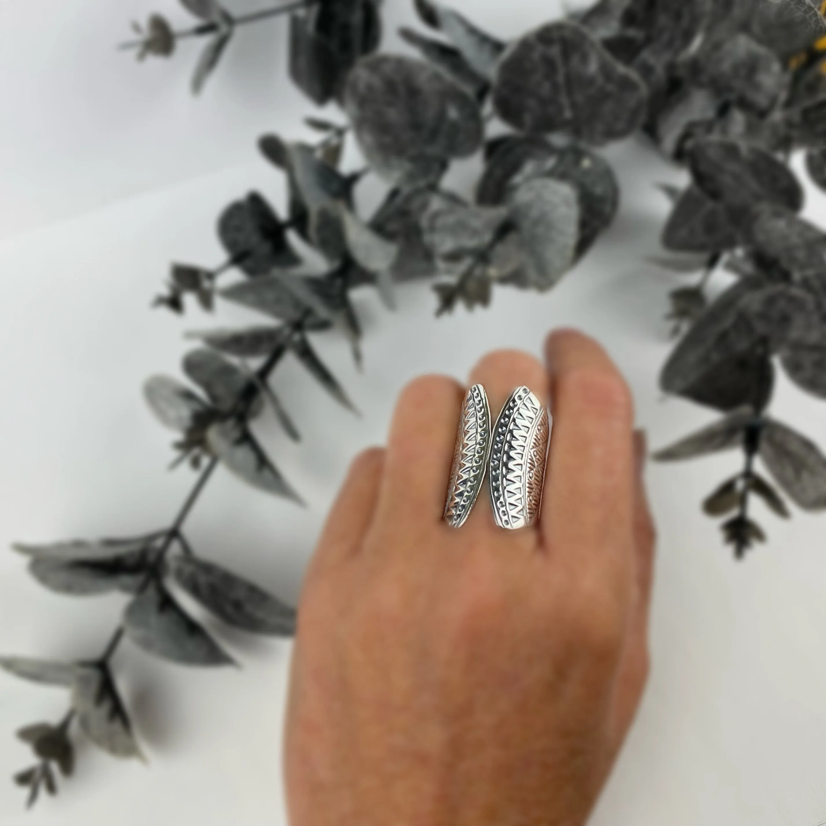 Silver Shield Ring - VR363