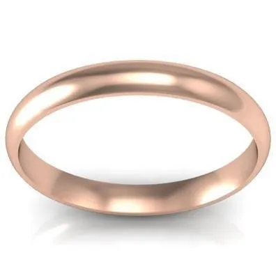 Simple Gold Wedding Ring 3mm