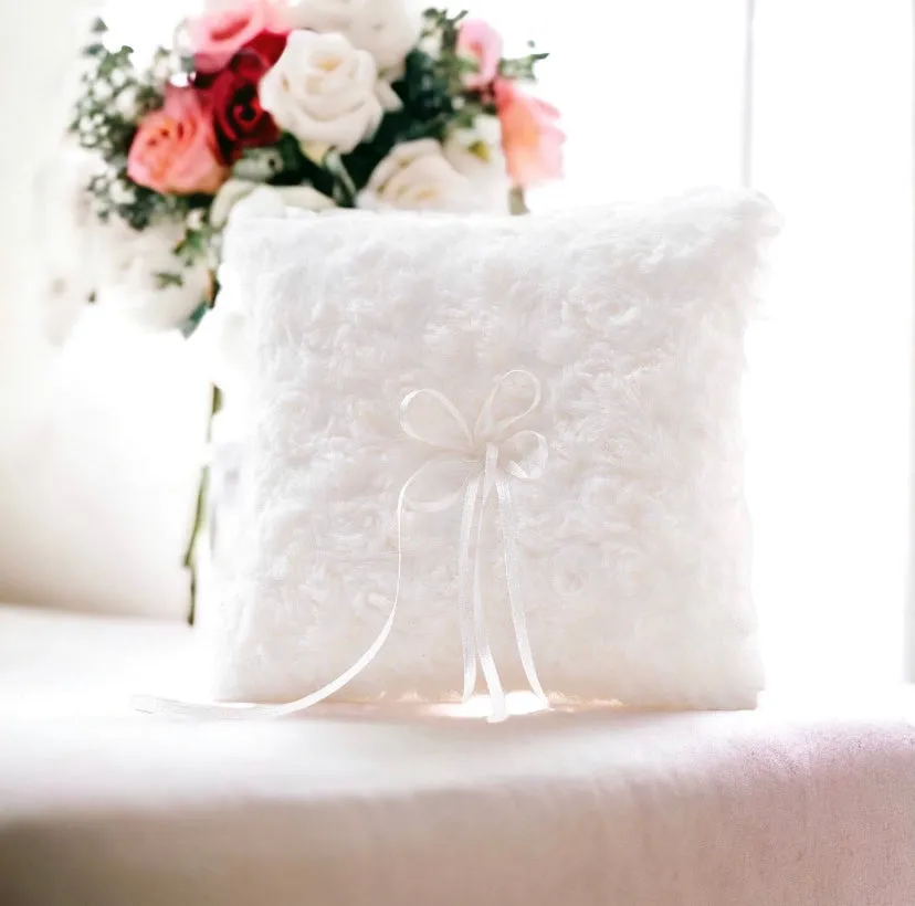 Soft Ribbon Ring Bearer cushion