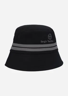 Stoneham classic bucket hat - black