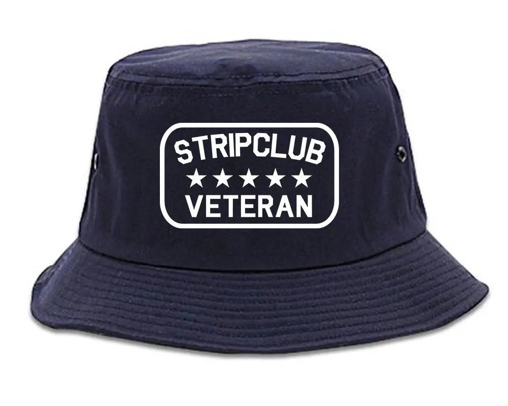 Stripclub Veteran Mens Bucket Hat