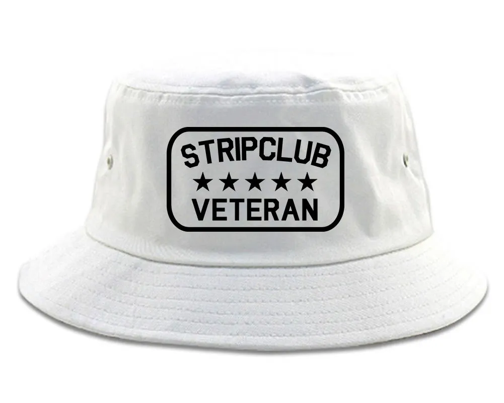 Stripclub Veteran Mens Bucket Hat