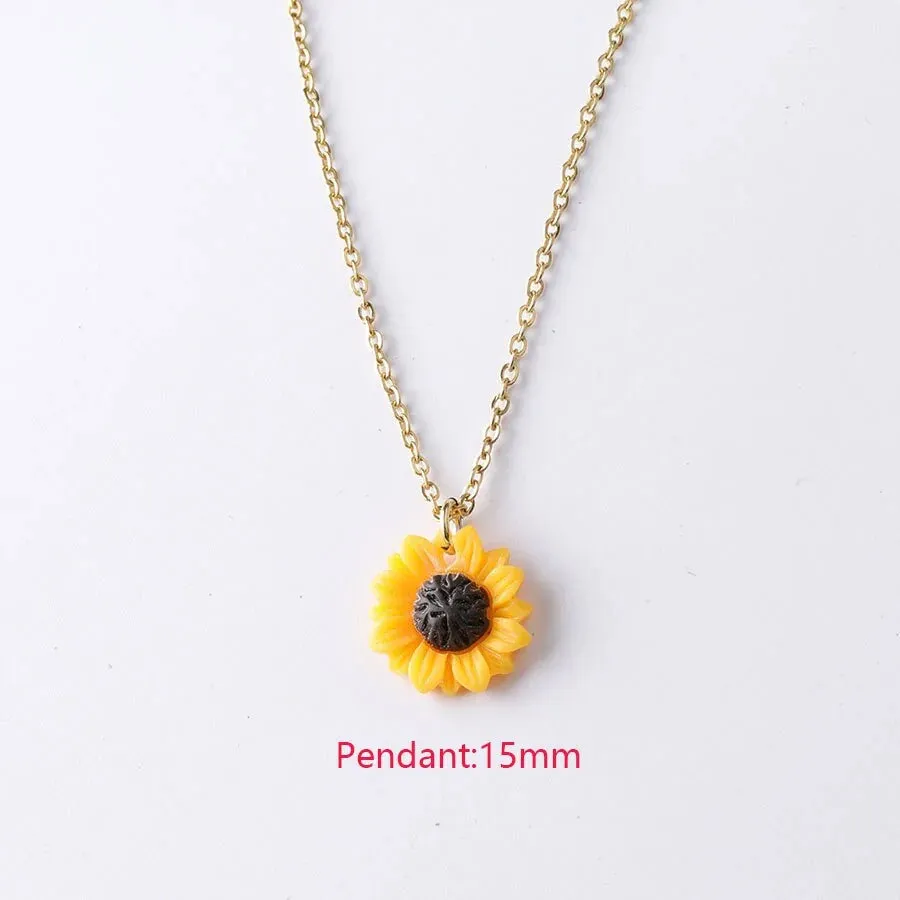 Sunflowers Necklace