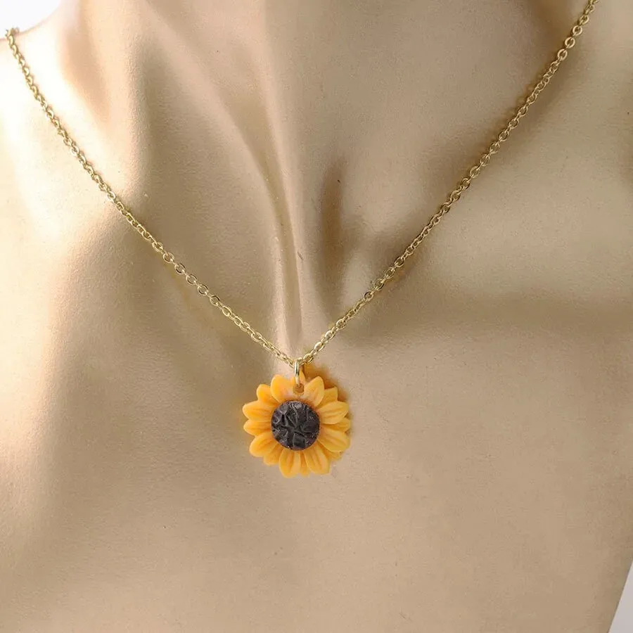 Sunflowers Necklace