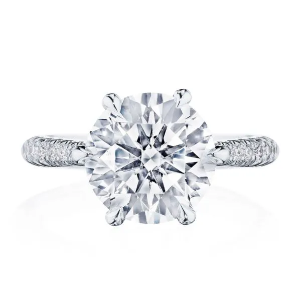 Tacori RoyalT Round Solitaire Engagement Ring HT2675RD9