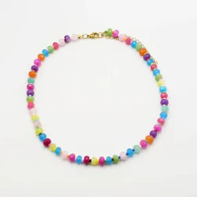 Tutti Faceted Gemstone Necklace