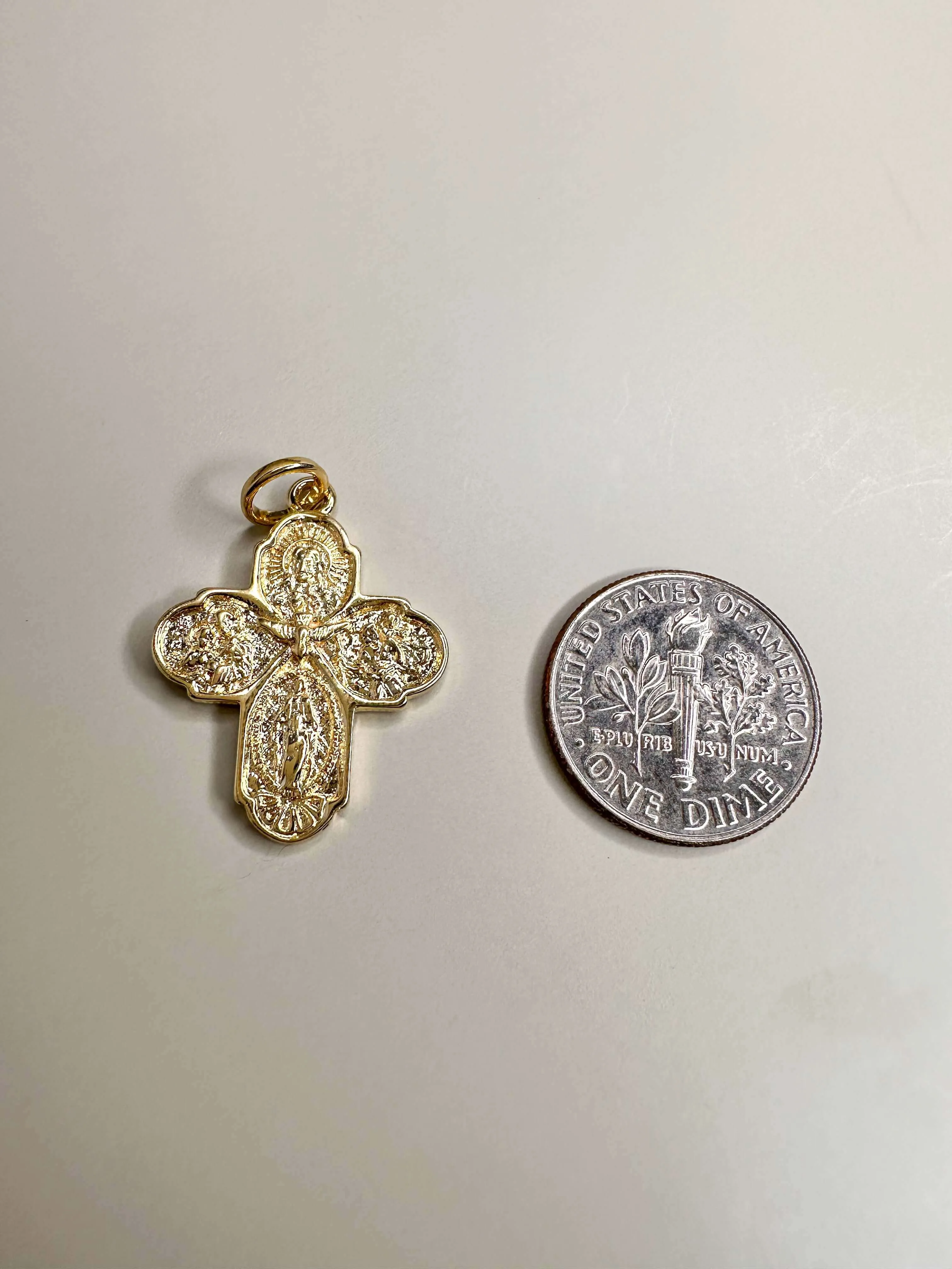 Velani I am Catholic Cross Pendant