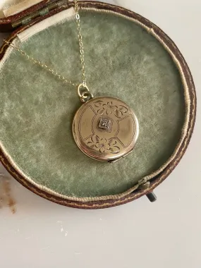 Victorian Dogwood Locket