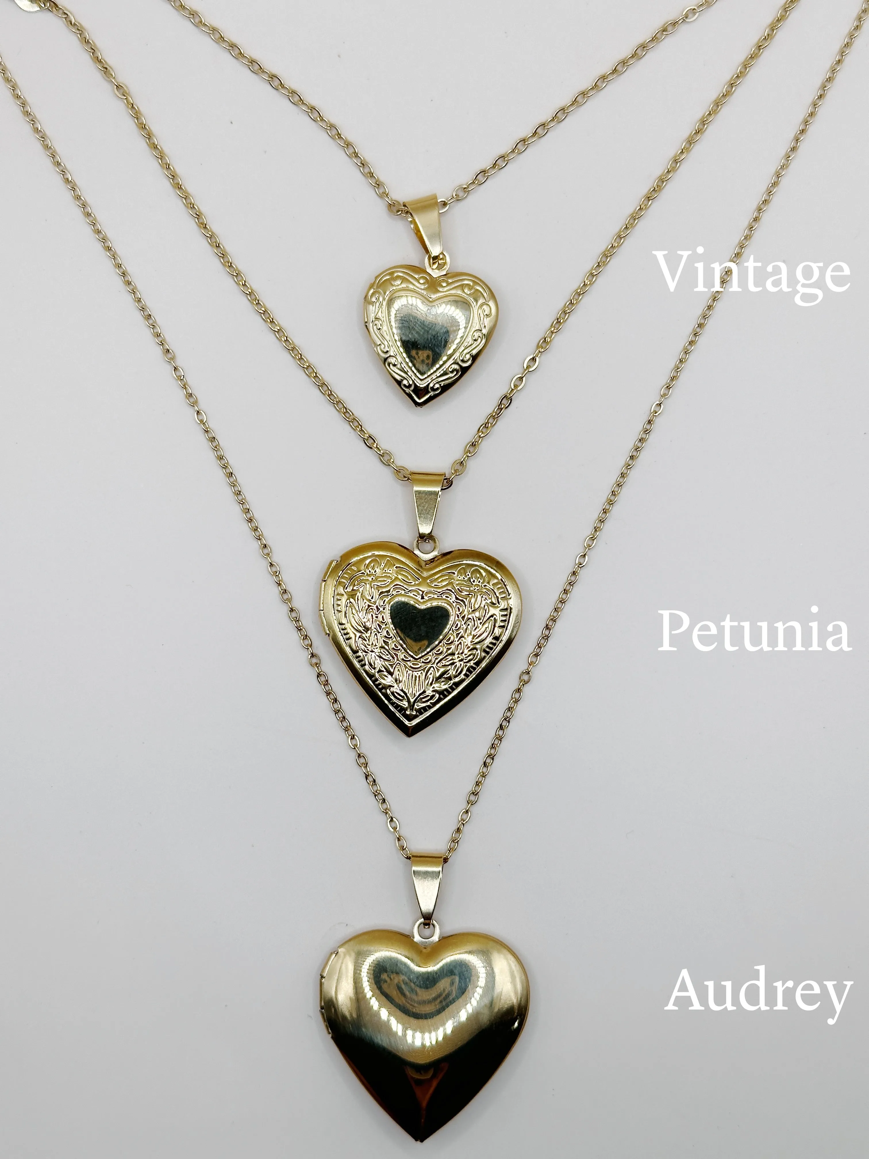 Vintage Heart Locket Necklace