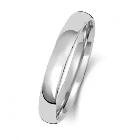 Wedding Band 9K Slight Court 3mm-1.15 Wedding  Ring W113WL