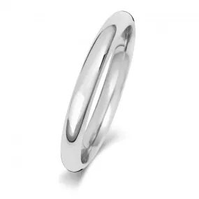 Wedding Band Platinum Trad Court 2.5mm-1.15 Wedding  Ring WP162L