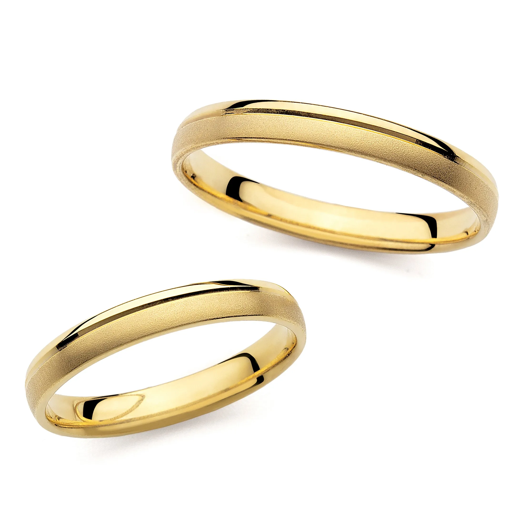 Wedding Band Set (Promise Rings) 3076