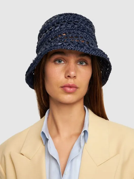 Weekend Max Mara   Adito crochet bucket hat 