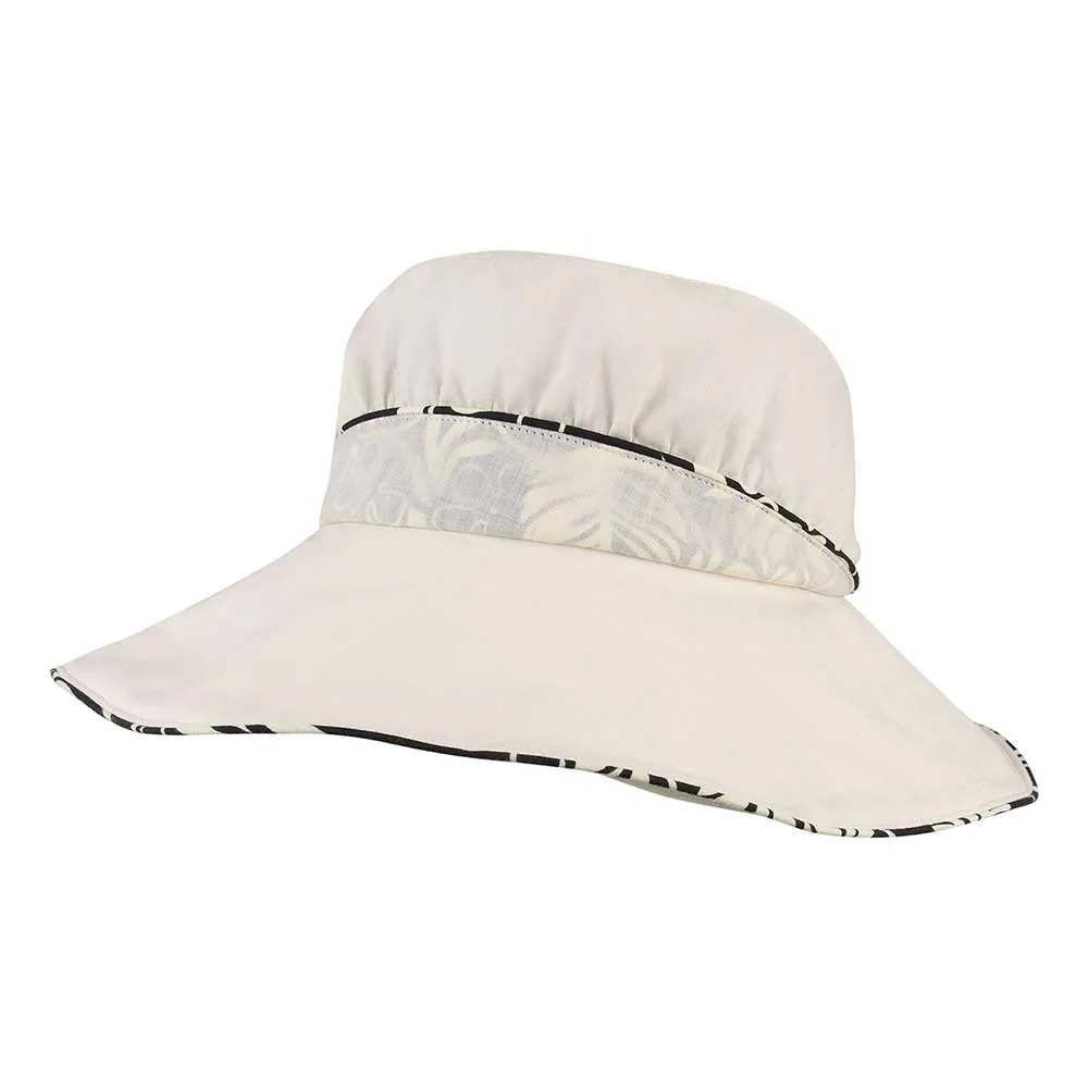 Women's Wide Brim Bucket Hat