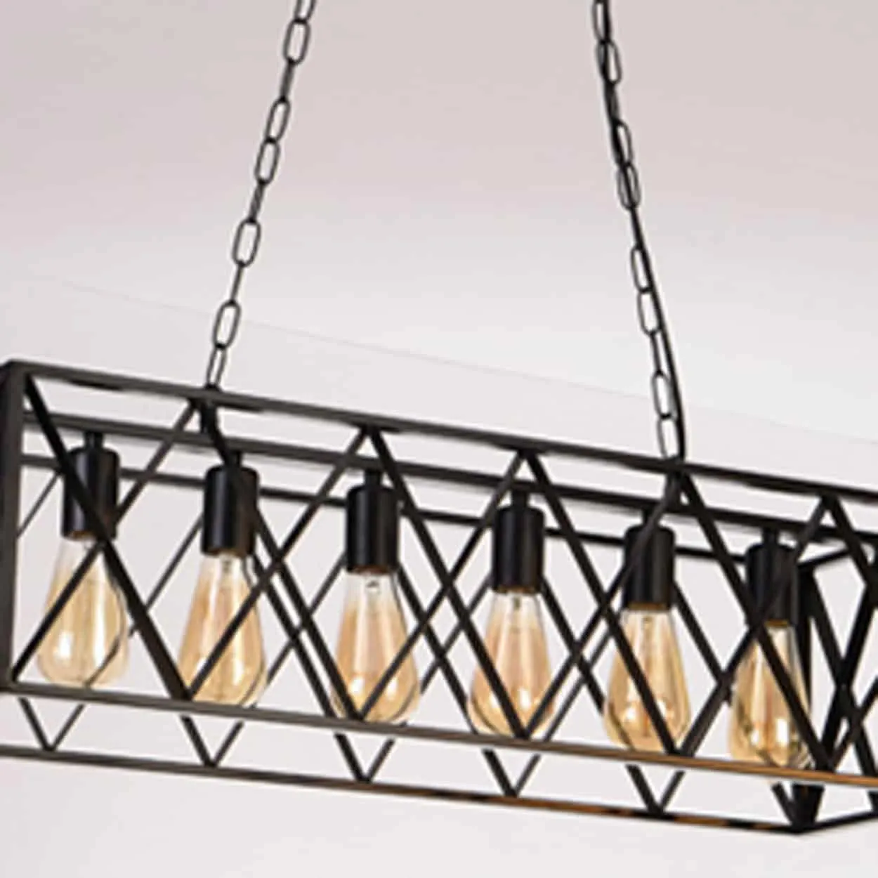 Xenophon Metalworks Long Case Industrial Hanging Lamp