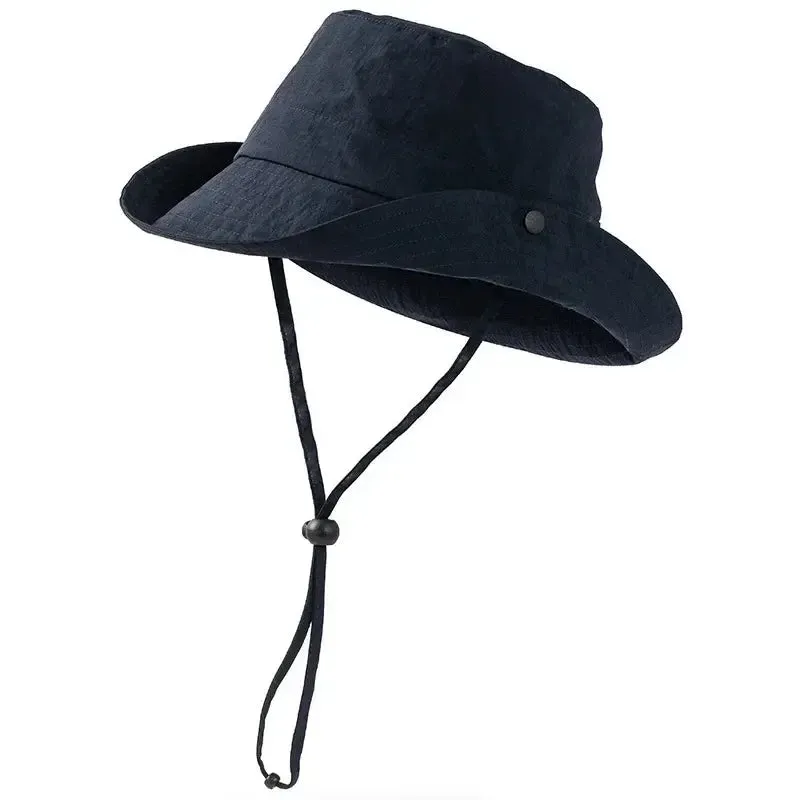 XL Big Head Wide Brim  Bucket Hat for Women  Men Summer Sun Protection Sun Hat Outdoor Fishing Hiking  Bonnie Fisherman Hat